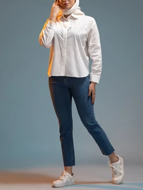 شومیز زنانه برنس مدل گلدیس