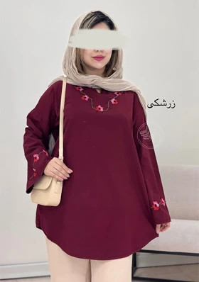 مانتو گلدوزی گیسو