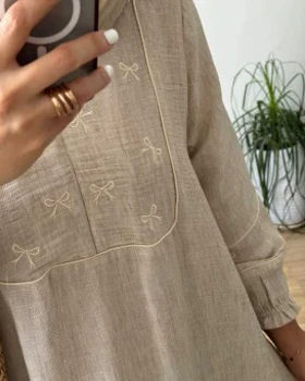 مانتو عبایی پاپیون