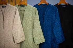 مانتو ژاکارد جیب هلال