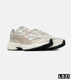 کفش کتانی ورزشی کرم مردانه و زنانه PUMA Velophasis مدل 8522