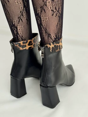 پاشنه یقه پلنگی 4228