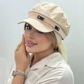 کلاه کاپیتانی وارداتی سگک دار