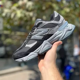 کفش روزمره مردانه و زنانه نیوبالانس مدل 9060 کیفیت مستر مشکی