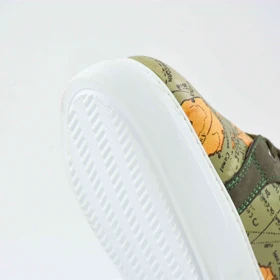 کتانی مردانه دندی طرح نقشه جهان کفش مردانه Map