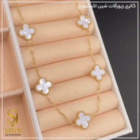 گردنبند زنانه ونکلیف کد gzv03