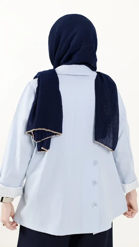 کت سه دکمه نیلا