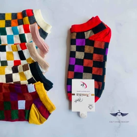 جوراب چهارخونه امیتیس