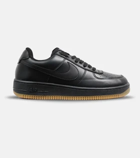 کفش کتانی بزرگ پا مشکی کرم NIKE AIR FORCE
