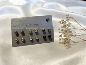 پک 6 جفتی گوشواره زنانه برند accessories