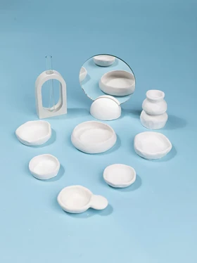 گلدان و جاشمعی پیچک