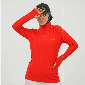 نیم زیپ آنتی فینگردار نایک 3152