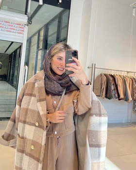 پالتو چهارخانه
