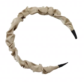 تل سر پارچه‌ای مدل مروارید دار