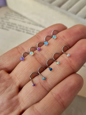 پیرسینگ بینی اوپال