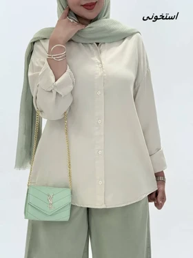 3534 - شومیز سیلک