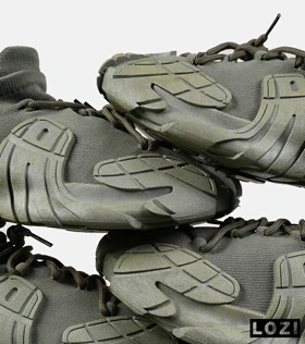 کفش کتانی مردانه سبز BALENCIAGA مدل 7493