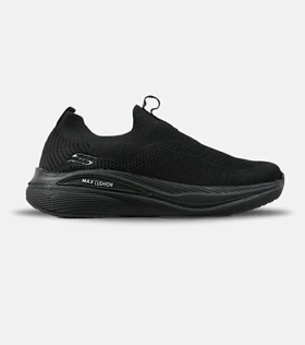 کفش کتانی طبی ورزشی مشکی SKECHERS Max Cushlon مدل 7853