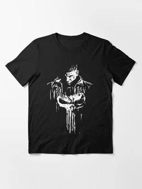 تیشرت طرح سریال پانیشر Château franc T-shirt essentiel