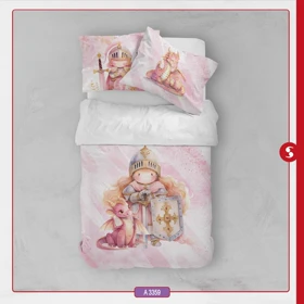 روتختی کودکانه برند مینوریا طرح دخترانه کد p-497