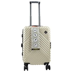 چمدان MR مدل MR-40350-S سایز کوچک (شیری)