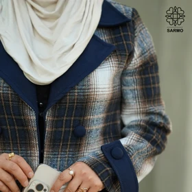 کت سورمه ای دینا