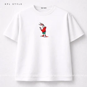 تیشرت باکسی 100٪ پنبه گرم دار | کد 1342