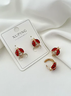 گوشواره کفشدوزک ژوپینگ-5