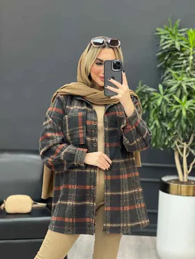 شکت چهارخونه دو جیب