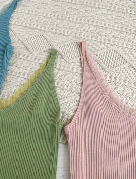 تاپ کبریتی یقه چین‌دار کد 2357