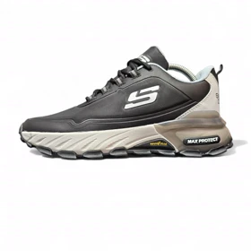 اسکیچرز مکث ضدآب مشکی طوسی