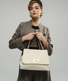 کیف دستی زنانه چرم مصنوعی دیوید جونز DAVIDJONES