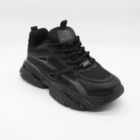 کتانی بالنسیاگا چانکی مشکی طوسی کد 6832