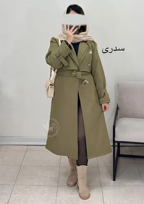 بارانی بلند پلیسه