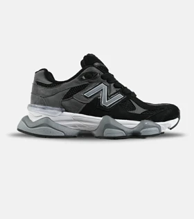 کفش کتانی مردانه و زنانه مشکی طوسی NEW BALANCE 9060