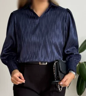 شومیز ساتن شادی