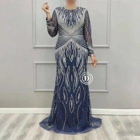 پیراهن بلند آوین 7081