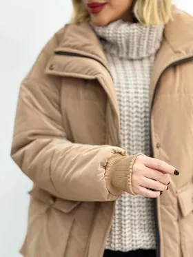 کاپشن سیلیکونی دو جیب پاکتی