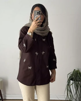 مانتو گلدوزی آیسان