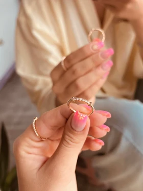 انگشتر نگین توپی ژوپینگ M70