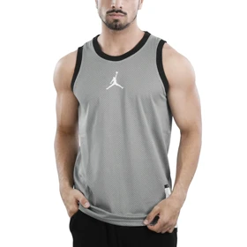 رکابی ورزشی مردانه جردن مدل Dri Fit-228 طوسی