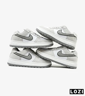 کفش کتانی مردانه و زنانه طوسی نایک NIKE AIR FORCE مدل 4568