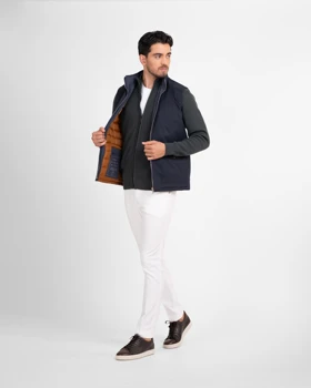 ام کی کالکشن جلیقه mk-5708-navy-blue