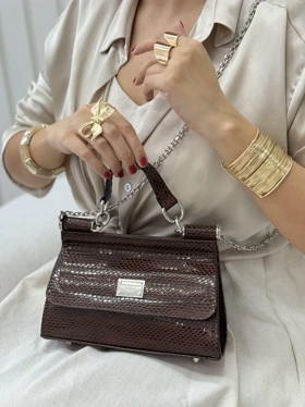 کیف کالوندرا (قهوه ای تیره)