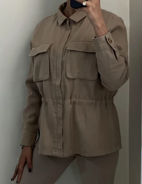 کت کمر گتر دار 45741