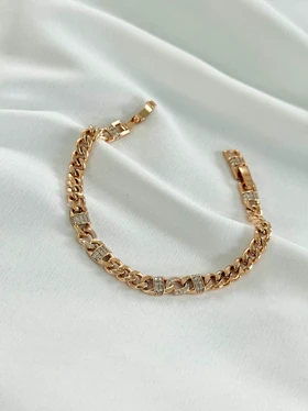 دستبند کارتیه نگین‌دار