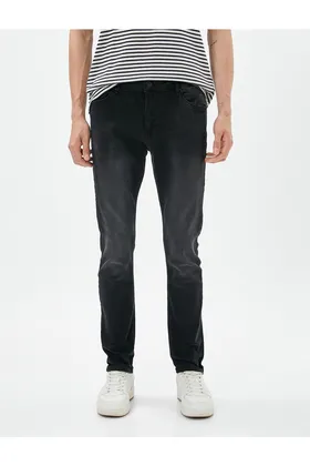 شلوار جین Skinny Fit - Michael Jean 3SAM40402ND