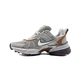 کفش و کتانی زنانه و دخترانه مدل نایک کوشلون NIKE V2K رنگ طوسی نباتی