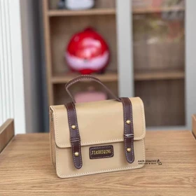 کیف دوشی چرم دخترانه JIASHIQING