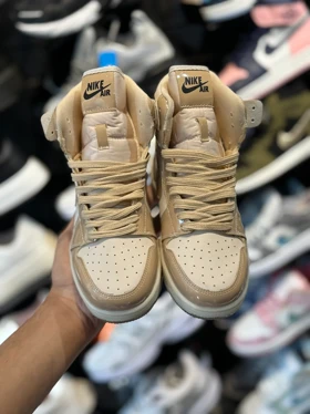 کتانی ساق‌دار کرم ورنی